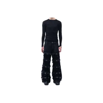 NO/FAITH STUDIOS Jeans Unisex Black