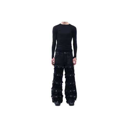 NO/FAITH STUDIOS Jeans Unisex Black