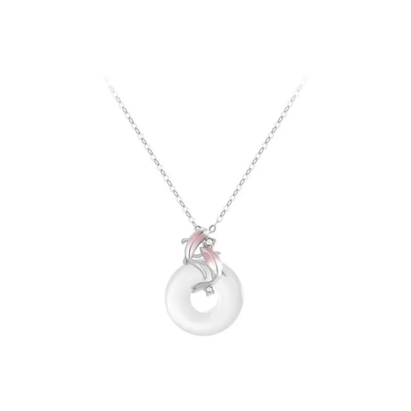 WINGSTOP Chalcedony Jade Necklaces Women's-0