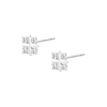 PUENTE Sterling Silver Stud Earrings Men's