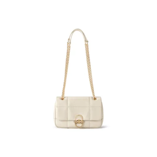 CNOLES Shoulder Bag, Underarm Crossbody Bag Casual Work Date Cow Leather Regular Women's Multicolor