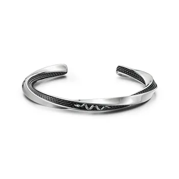 MYSH 925 Sterling Silver Bangles Men's