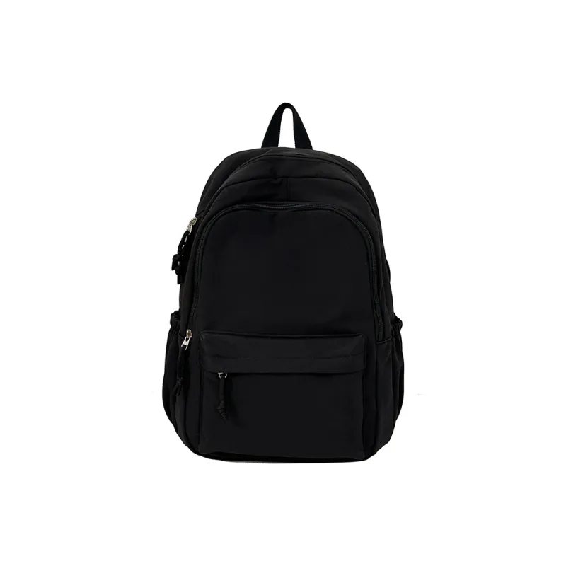 Yalu Nylon Backpack Unisex Black/White/Yellow/Green/Light Blue-12