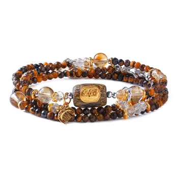 Amy's Garden Tiger's Eye Stone Bracelets Women's