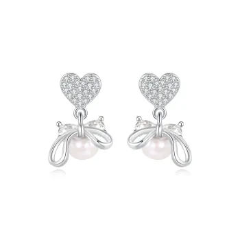 Barbie S925 Silver Earrings Women's