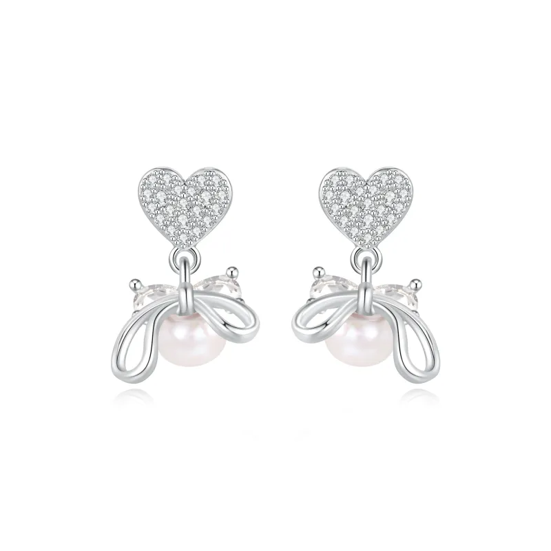 Barbie S925 Silver Earrings Women's-0
