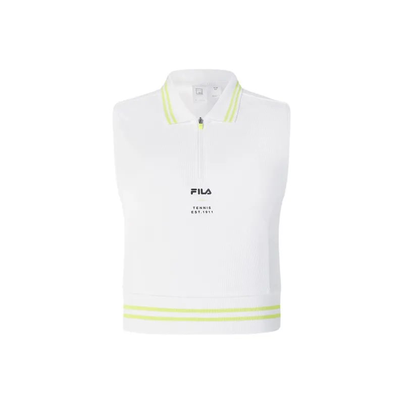 FILA Athletics Tennis Sport Vests Women's Jade White WT-0