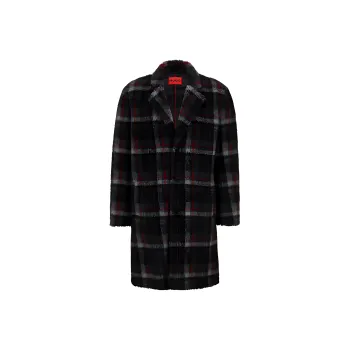 HUGO BOSS Coats Men Black