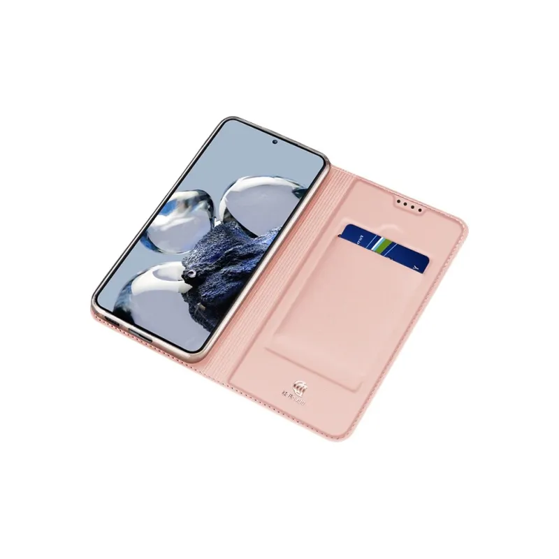DUXDUCIS Flap Card Slot Impact Resistant Phone Cases Compatibility With Xiaomi 14 Pro-10