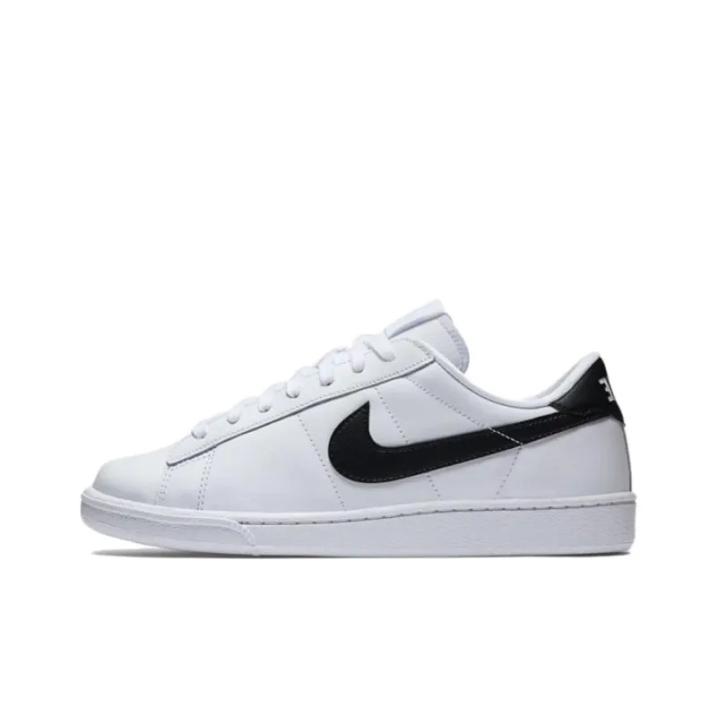 Nike Tennis Classic Anti Slip Wear Resistant Low Top Skateboard Shoes Women's White-0