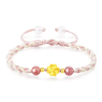 Lao Feng Xiang S925 Silver Bracelets Women's