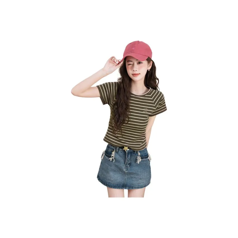 FAWENXIANGZI T Shirts Women's-0