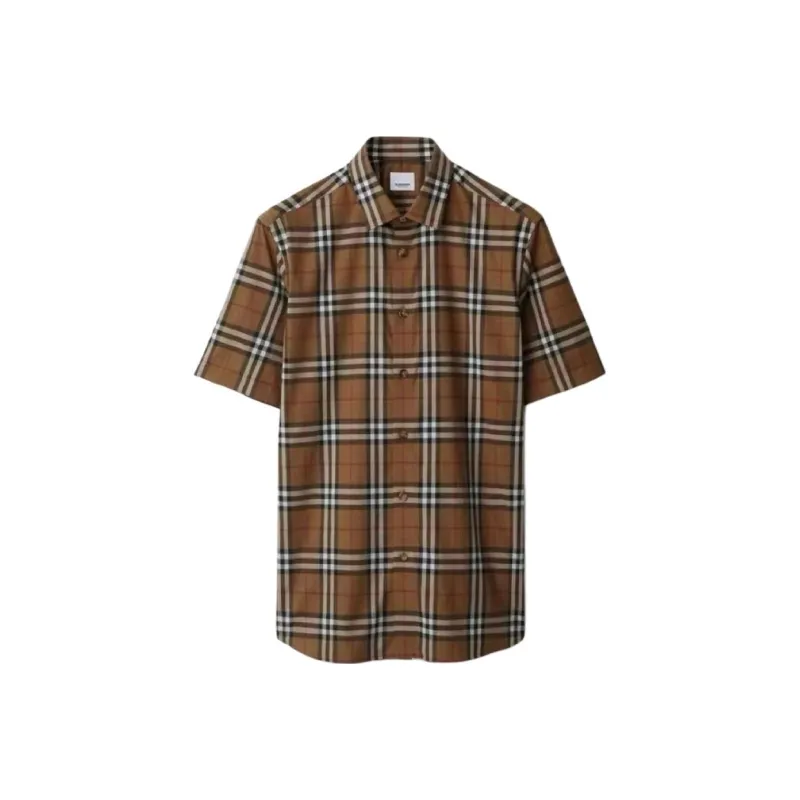 Burberry SS24 Shirt Men's Khaki-0