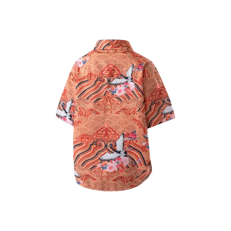 CASAMIA Shirts Unisex Orange-1
