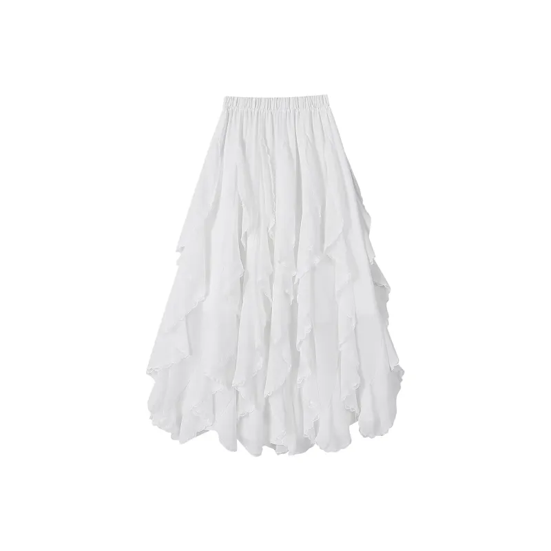 Ning Cai Yuer Casual Long Skirt Women's-0