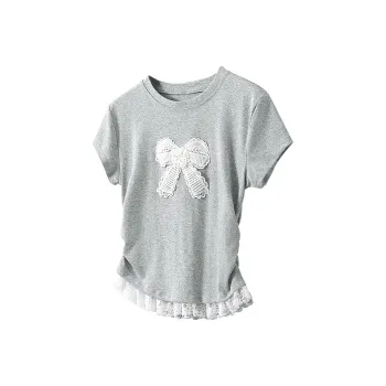 TOUCH T Shirts Women's Gray