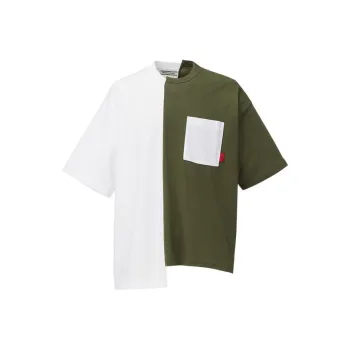 Onitsuka Tiger T Shirt Unisex White/Khaki