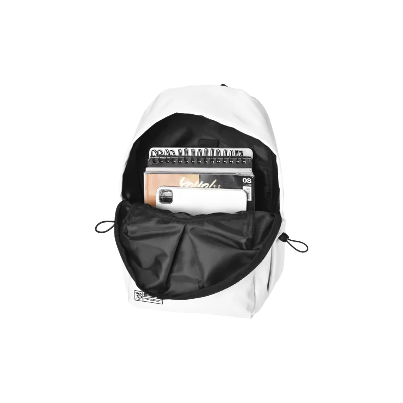 SRRW Polyester Backpack Unisex White-3