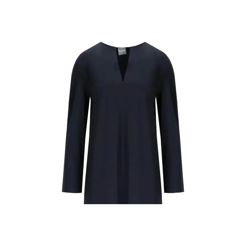 MaxMara V Neck Long Sleeved Dress-2