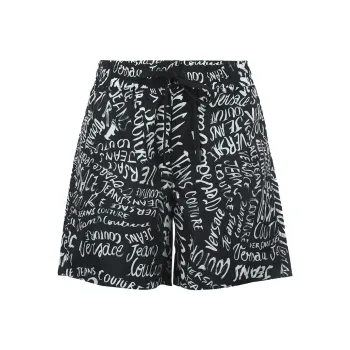 VERSACE JEANS COUTURE SS25 Casual Shorts Men's Black