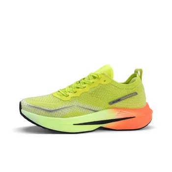 HELZKOR Running Shoes Men Low Top Green