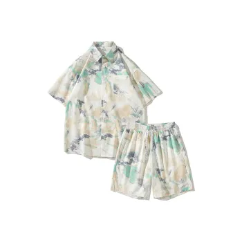 Fakeyoung Shirt Matching Set Unisex