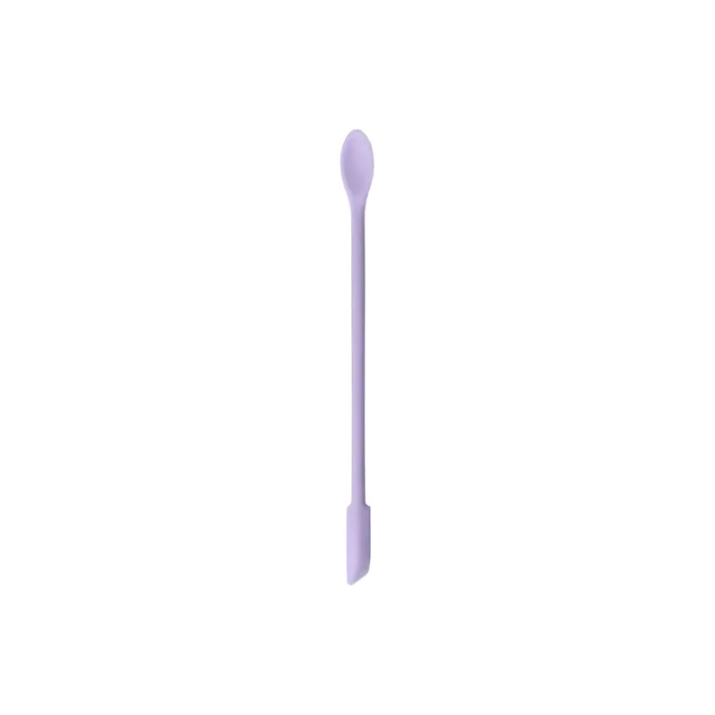 Goodgudi Cosmetics Scoop Silicone Scraper Empty Bottle Tool Mini Dual Head Residue Scraping Spoon Cleaning-4