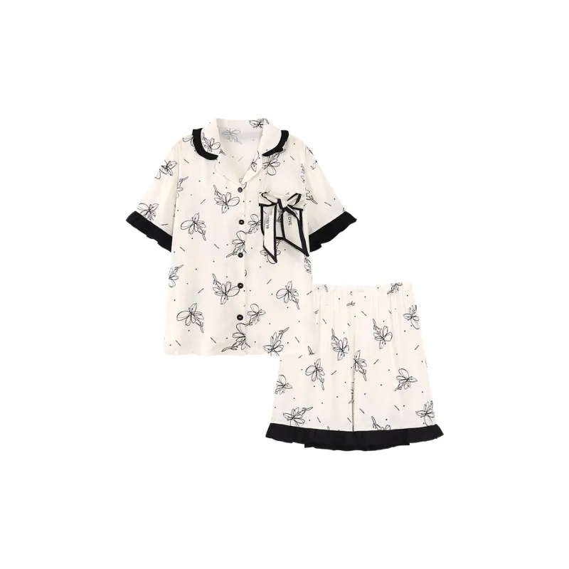 Cotton Gene Pajama Set Women's Combo Set-12