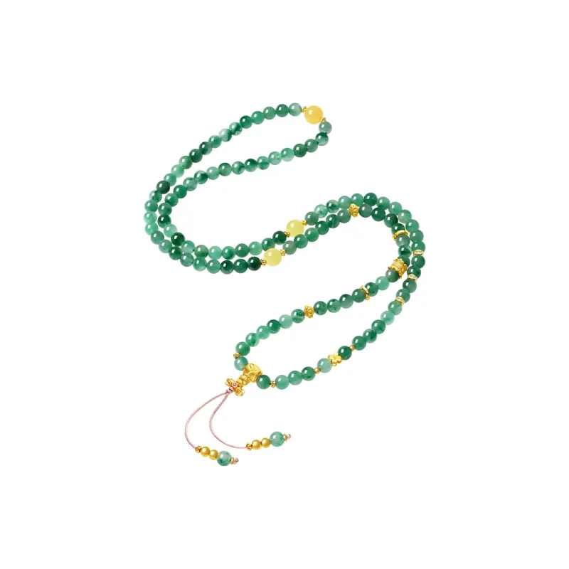 CHOW TAI SENG African Emerald Necklaces Women's-2