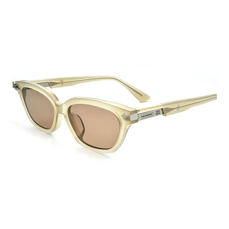 THE OWNER Plate Frame Rectangular Sunglasses Unisex-12
