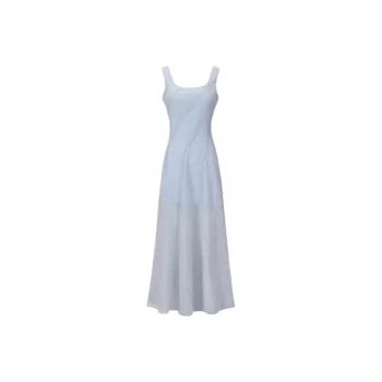 Manekniv Slip Dresses Women's Blue