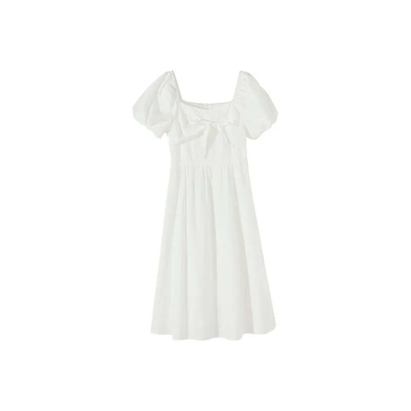 Metersbonwe Long Sleeved Dress Women's-1