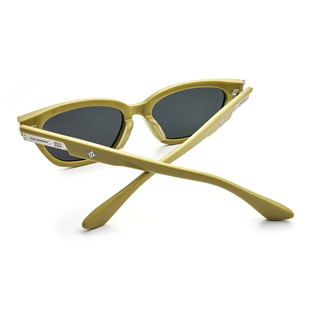 THE OWNER Plate Frame Rectangular Sunglasses Unisex-7