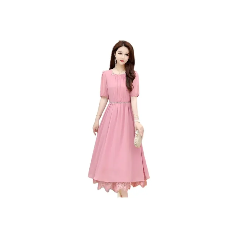 YIRANCHUN Short Sleeved Dress Women's-1
