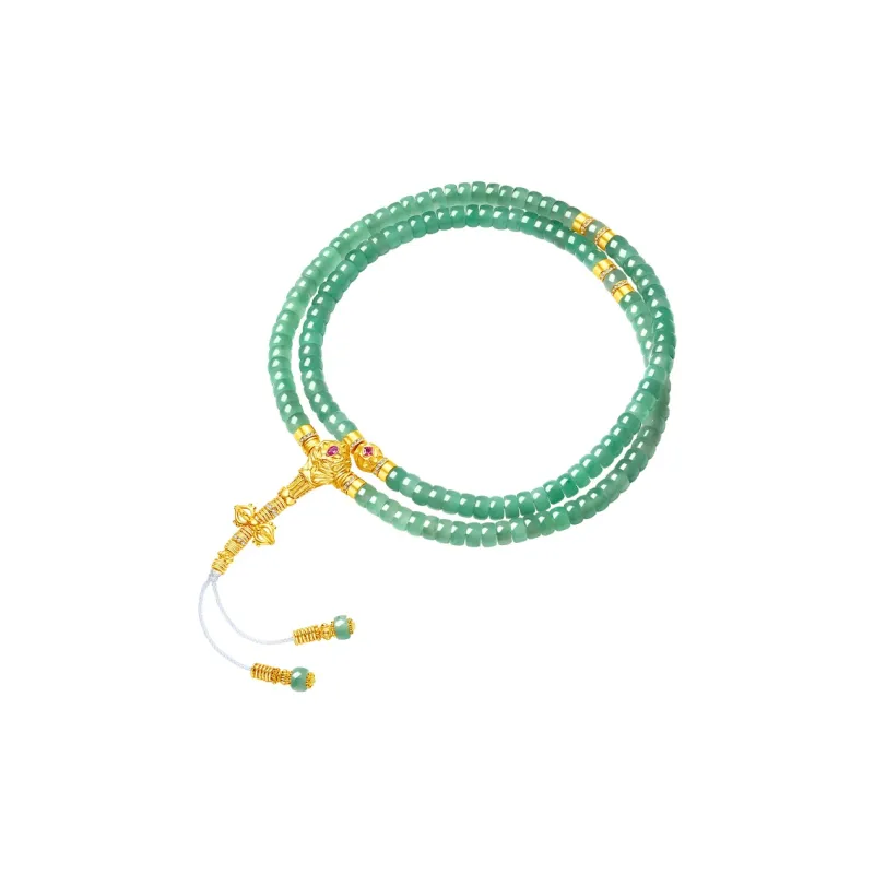 CHOW TAI SENG African Emerald Necklaces Women's-1