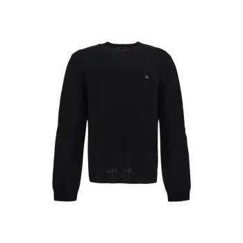 Valentino Cashmere Sweaters Men Black