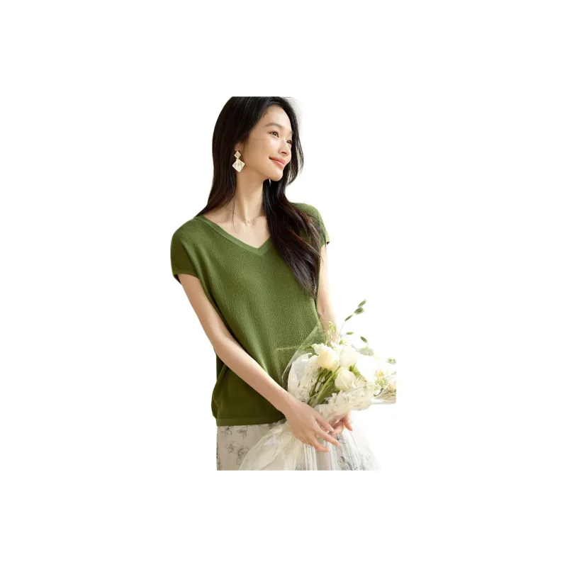 XWI T Shirts Women's Green-0