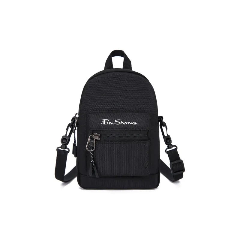 BEN SHERMAN Oxford Crossbody Bag, Shoulder Bag Men's Multicolor-0