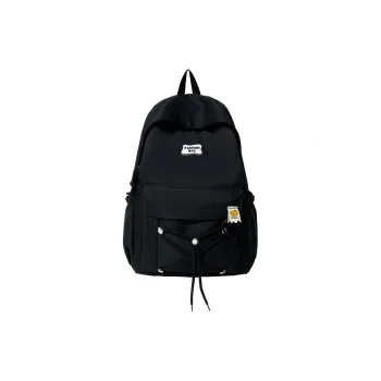 AIBAG Twill Backpack Unisex Black/Pink/Yellow/Green/White