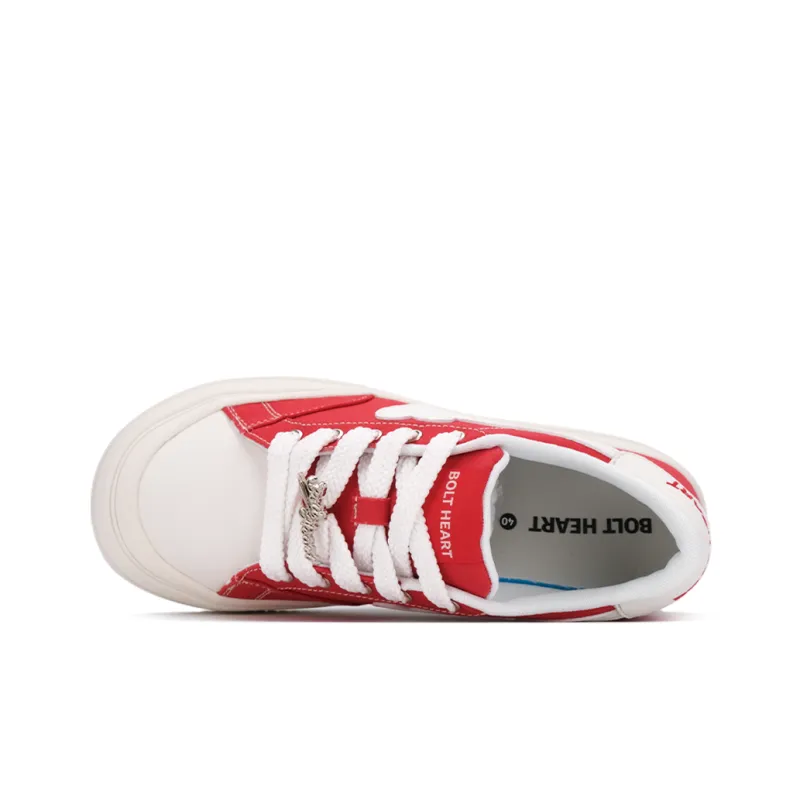 AND U Anti Slip And Wear Resistant Height Increasing Low Top Heartfelt Connection Skateboard Shoes Unisex-34