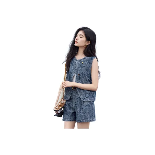 XWI Casual Suits Women's Denim Blue