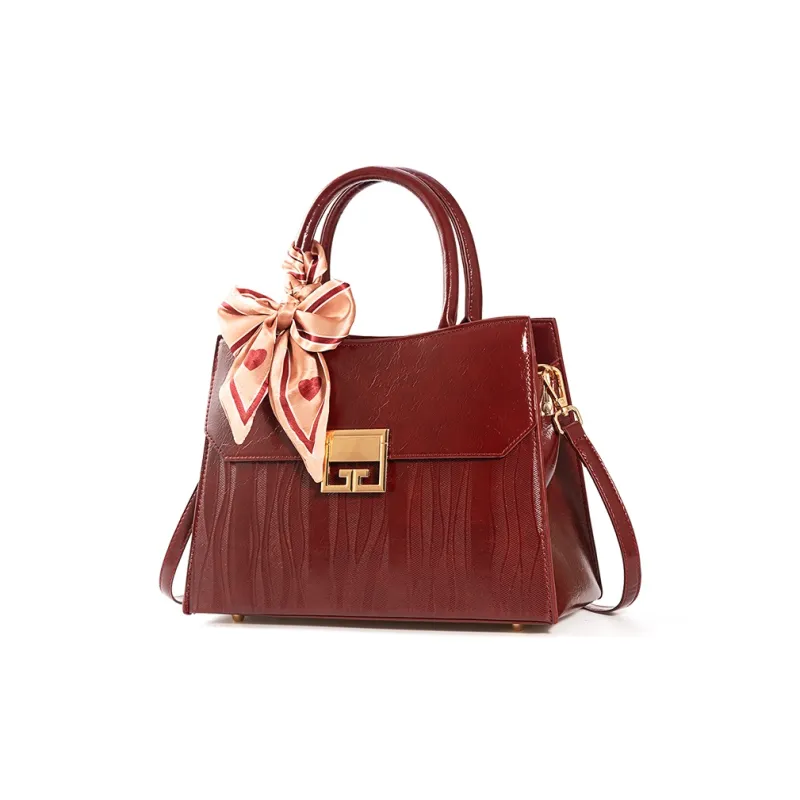 Vigno Synthetic Leather Shoulder Bag, Crossbody Bag, Handbag Regular Women's Red-1