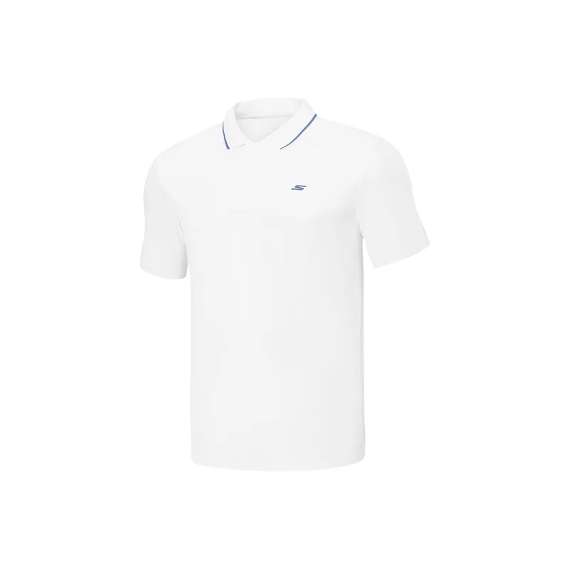 Skechers Polo Shirt Men's Bright White-0