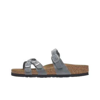 Birkenstock Franca Braided EVA Abrasion Resistant Slide Slippers Women's Gray Narrow