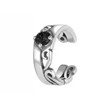 ZWU Titanium Steel Clip On Earrings Unisex-3