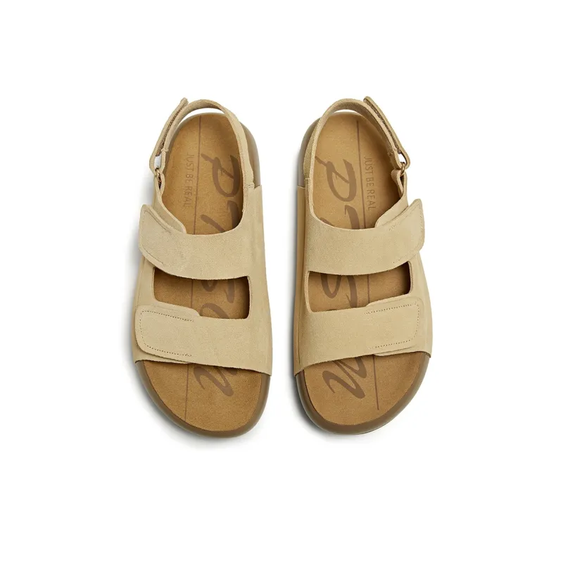 PT'SON Beach Sandals Women's Brown-3