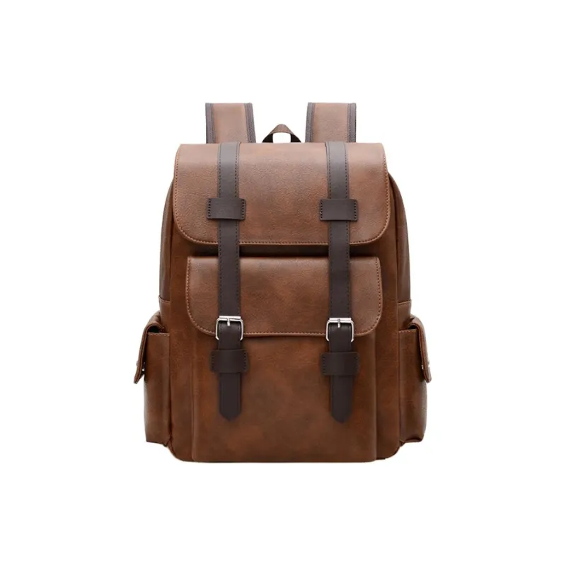 MingLu PU Backpack Unisex Multicolor-4