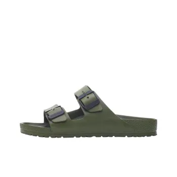 Birkenstock Arizona EVA Abrasion Resistant Slide Slippers Unisex Khaki Green Narrow
