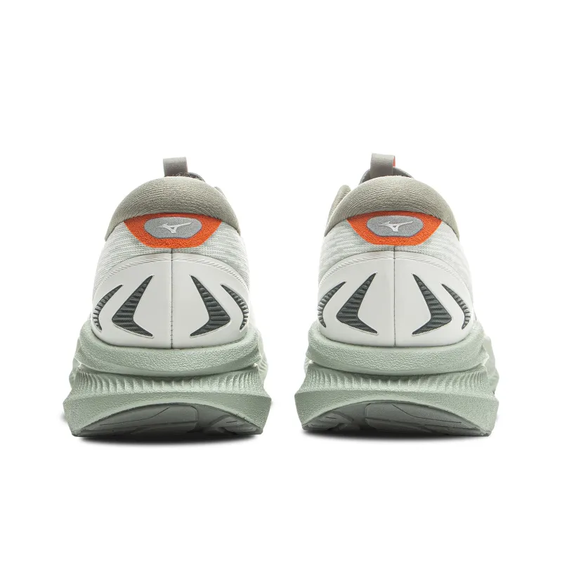 Mizuno ASTRO PLUS Cushioning Support Breathable Slip Resistant Low Top Running Shoes Unisex Champagne White-4