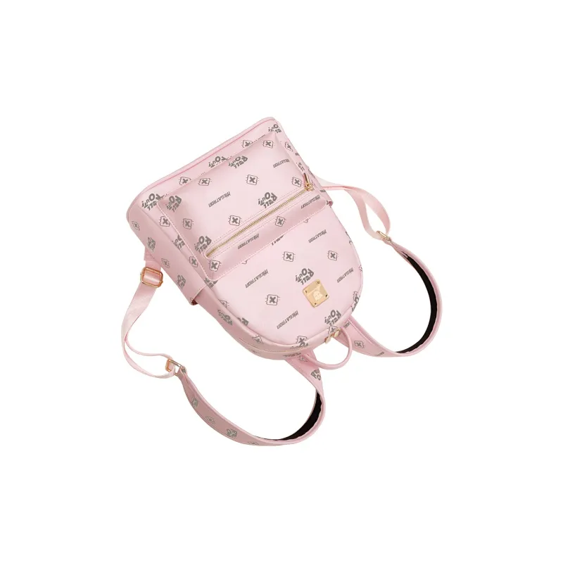 Meow In The Grass TRANSFORMERS Collaboration PU Backpack Regular Women's Multicolor-4